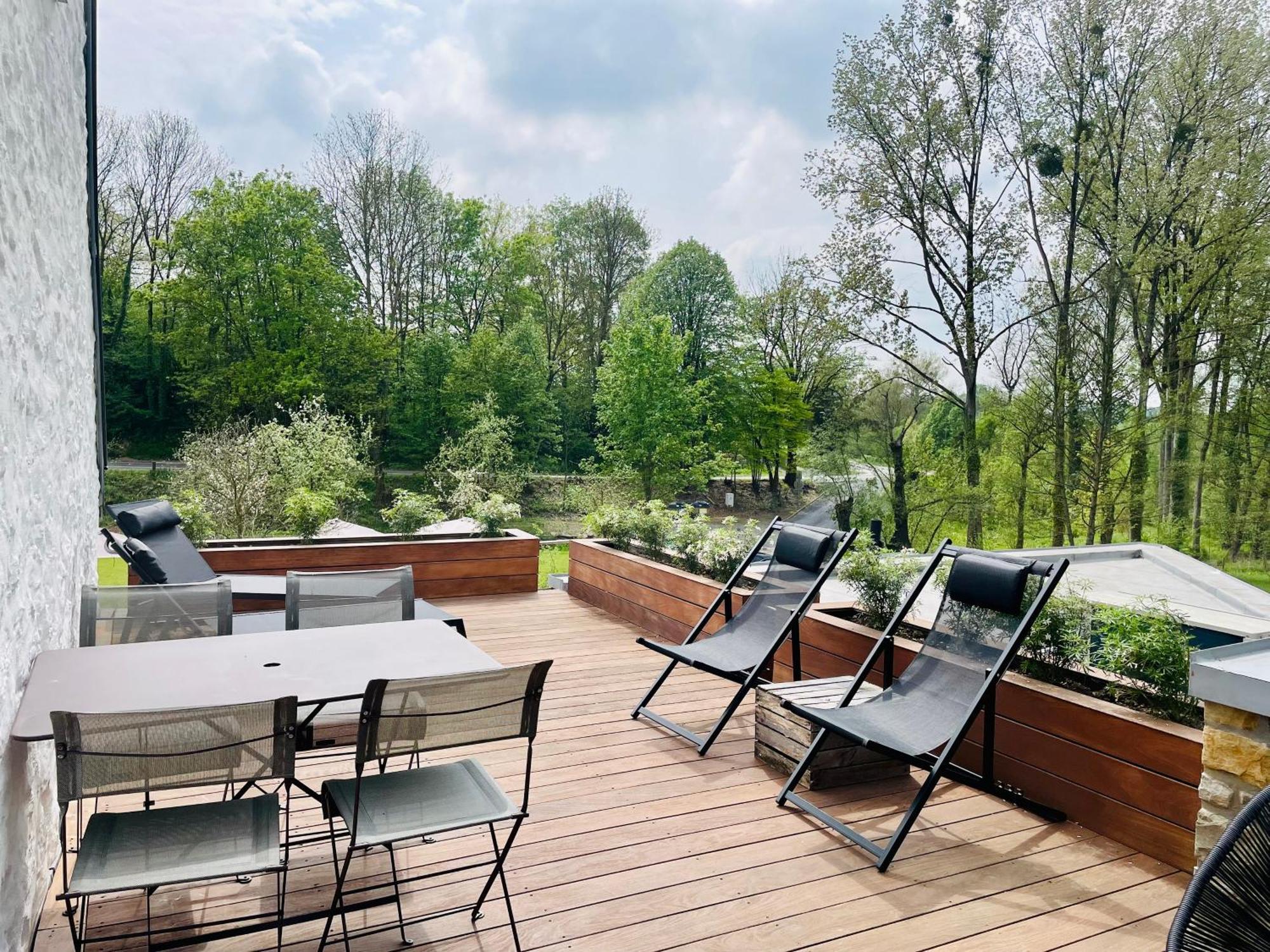 La Bel Echappee Bed & Breakfast Aubel Bagian luar foto